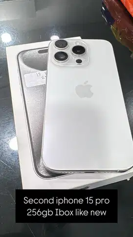 Iphone 15 pro 256gb ibox