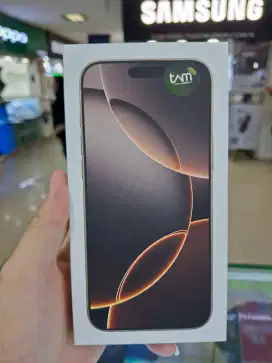 Iphone 16 pro max desert 512gb baru