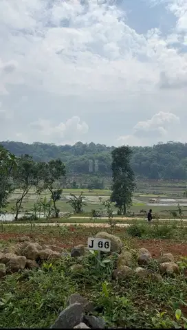 Jual kavling tanah wisata murah, view indah Bogor timur