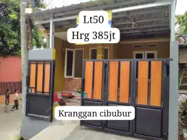 rumah baru 50mtr, 385jt nego, SHM, akses mbl, dkt mercu buana