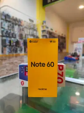 Realme Note 60 6/128 promo+bonus cash & credit garansi Resmi