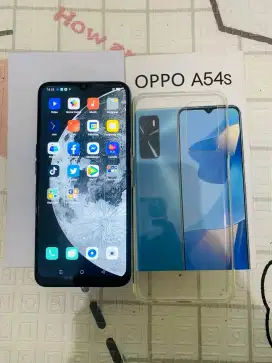 Oppo a54s 6/128 lengkap