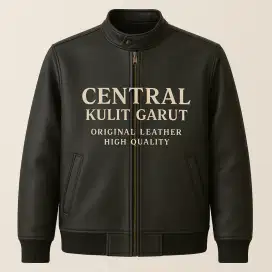 Jaket Kulit Asli Losban Polos, Bomber RIB Asli Kulit Domba PREMIUM