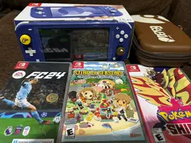 Nintendo switch lite blue
