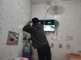 Kamera Cctv gayungan, Teknisi pemasangan dan servis langsung