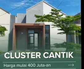 Rumah satu lantai terlaris modal 1jt all in dekat stasiun Bojong gede