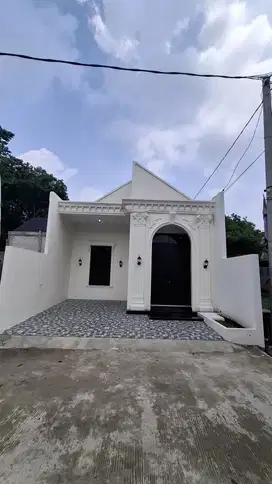 rumah desain classic di cibinong 10 menit ke stasiun pondok rajeg