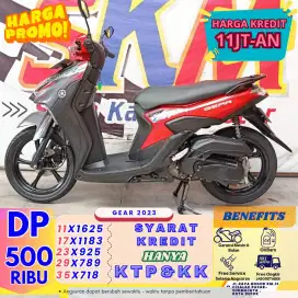 Dp 500rb - kredit cukup ktp dan kk gear 2023