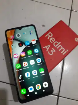 Redmi A3 ram 4+4/128 fulsett mulus nominus