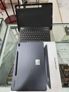 Samsung galaxy Tab S7 fe 5G (6/128) Bonus keyboard dan flip cover