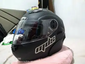Helm MDS full face buka tutup