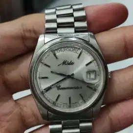 Jam tangan mido commander presiden original