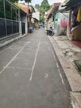 Kontrakan 6 unit SHM LT 214m2 full terisi Ciputat