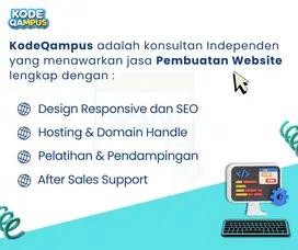 Jasa Buat Website Profile Usaha/Company (dan kelola)