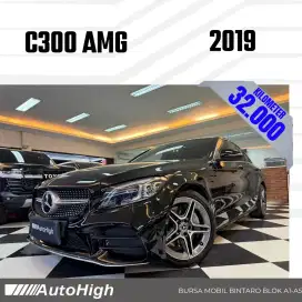 DP10% [Km32.000] C300 AMG 2019 Black / E300 Reg 2018 #AUTOHIGH
