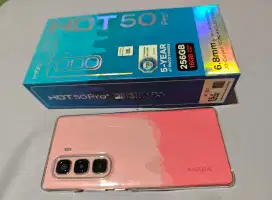 Infinix HOT 50 Pro Plus +. Pink Gradasi