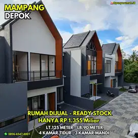 Rumah Dijual Di Mampang Depok Murah 125 Meter Dekat Ke Jakarta Selatan