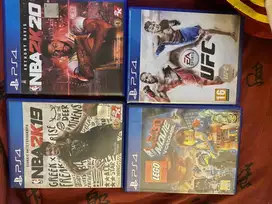 kaset ps 4 nba,ufc second bd