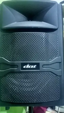 Speaker aktip dat. 12 inci aksesoris ada semua ada tripot