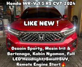 (TDP 21 JUTA!) Honda WRV 1.5 RS CVT/Automatic Merah Tua 2024 [HR-V]