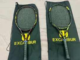 Jual 2 Raket Tennis Wilson Excalibur Gold