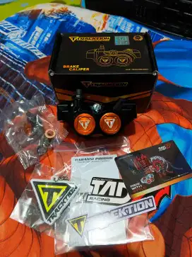 Caliper Tracktion Formula 4P Black Edition Universal Ori Brand Lokal