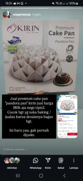 Jual loyan pan premium kirin