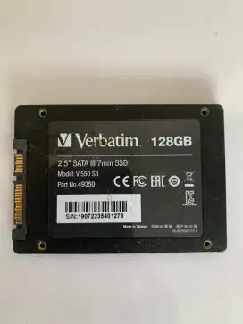 SSD Verbatim 128 Gb SATA III 2.5 Inch