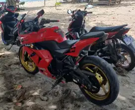 Kawasaki ninja karbu 250cc 2009 fullpaper hidup
