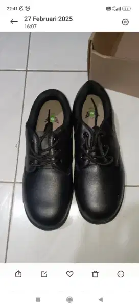 Sepatu safety Top safety ( model tali)