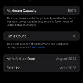 Iphone 16pro 128 pemakaian 1minggu Natural Titanium