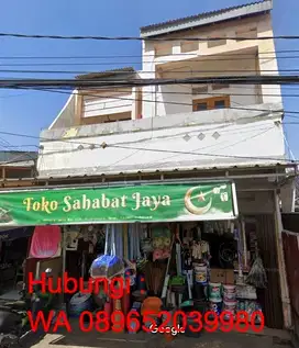 Ruko 2 lantai di Jl. Bhakti ABRI, Sukamajubaru, Tapos, Depok