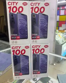 Itel City 100 ram 8/128gb New segel garansi resmi