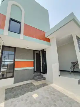 Rumah Baru Inden Modern Minimalis di Kota Malang Free Biaya