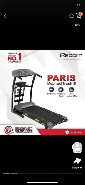Treadmill Ireborn paris