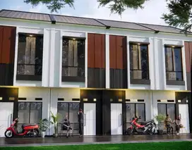 Rumah baru cluster, SHM bebas banjir dekat tol rawamangun