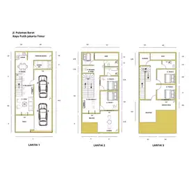 Rumah Baru Modern Classic Eropa Siap Huni di Pulogadung Jakarta Timur