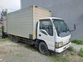 Isuzu elf box nkr55 lwb engkel long sasis 2014