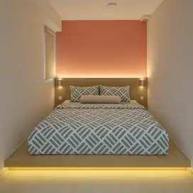 3br into 2br Alamanda Bassura city