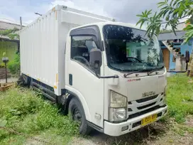 Isuzu elf box nlr55 2018 engkel long sasis
