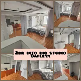 Jual Cepat 2br into big studio Catleya Bassura city