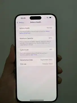 Iphone 15 promax 256 resmi