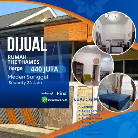 Rumah Medan Sunggal Kompleks THE THAMES