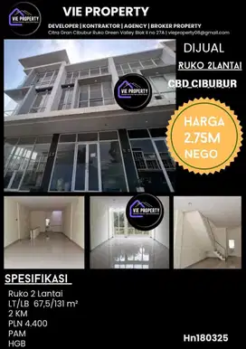 Dijual ruko CBD nego sampe deal