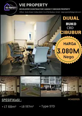 Ruko di jual murah di CBD citra Grand BU