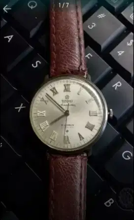 Rare Vintage Titoni Airmaster Manual W.2750
