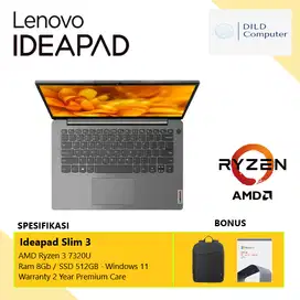 Lenovo IdeaPad Slim 3 - AMD Ryzen 3 7320U 8GB 512GB W11 OHS
