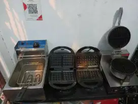 Mesin Croffle/walfe dan deep fryer