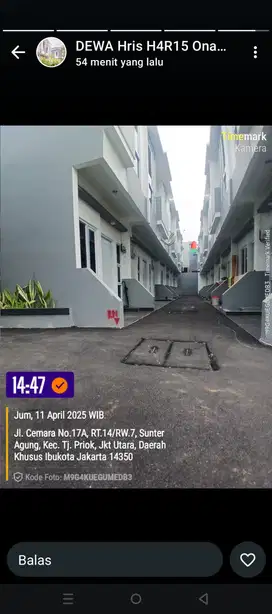 Rumah ready Siap Huni dengan lokasi strategis di Sunter Jakarta Utara