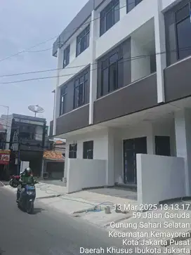 Dijual Rumah Baru Minimalis Modern 3 Lt di Jl Kran 5 Kemayoran JakPus